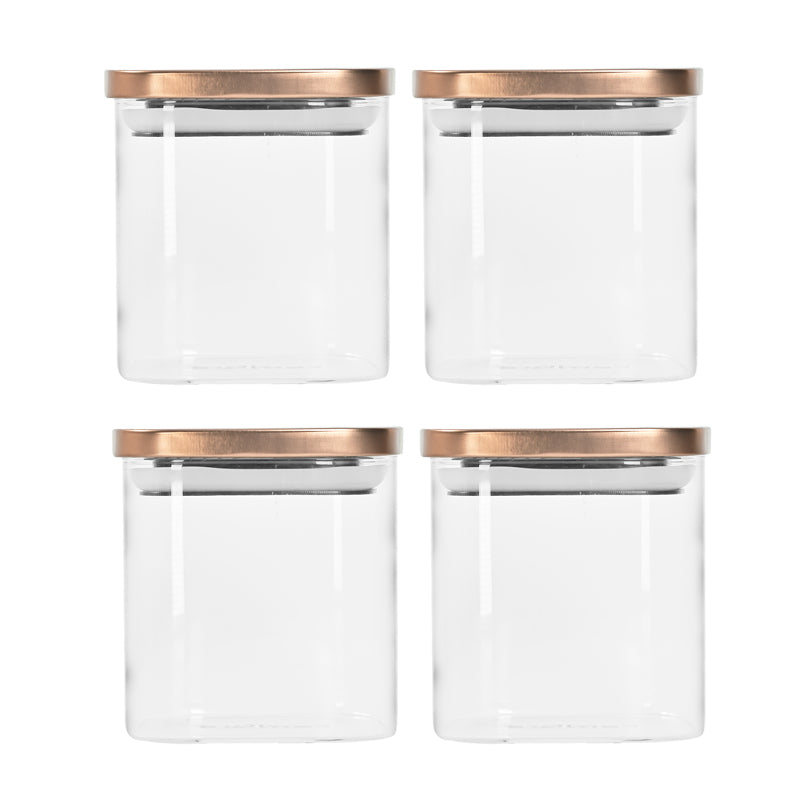 Container - Serena Airtight Storage Jar (750 ML) - Set Of Four