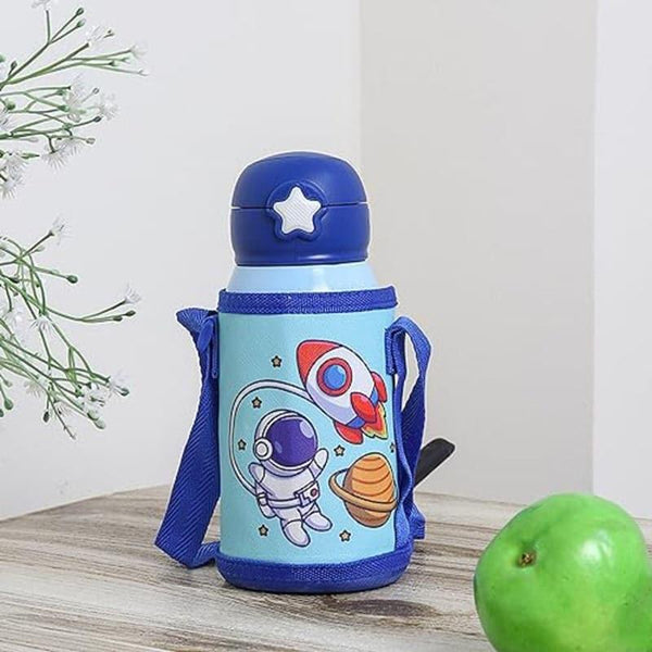 Space Launch Stainless Steel Sipper Bottle - 550 ML