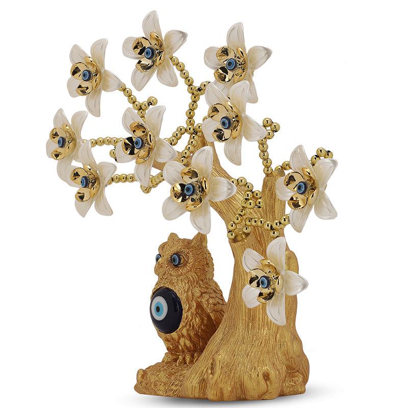 Buy Owl Feng Shui Tree Of Life Showpiece Showpieces from Vaaree