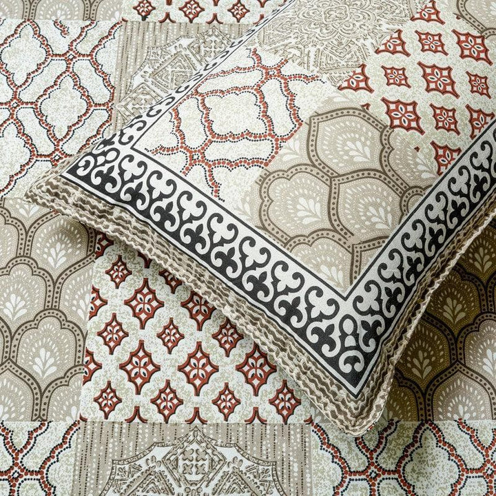 Buy Melange Bedsheet - Brown at Vaaree online | Beautiful Bedsheets to choose from