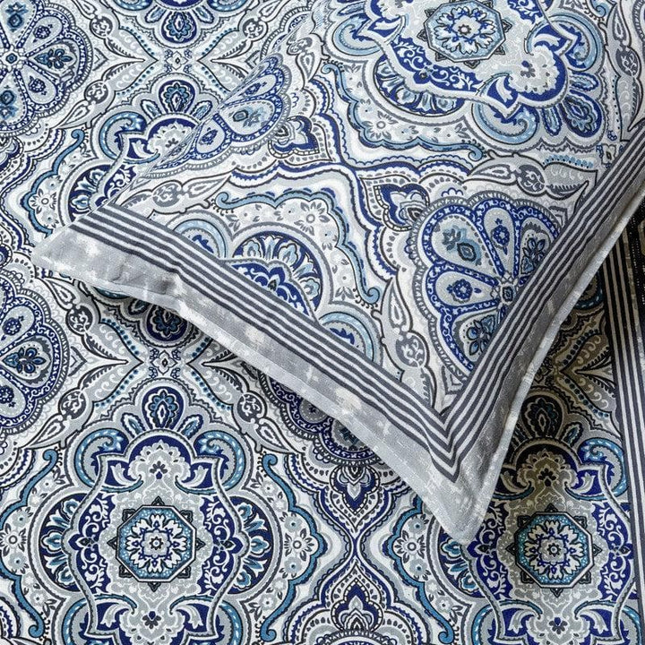 Buy Motifology Bedsheet - Blue at Vaaree online | Beautiful Bedsheets to choose from