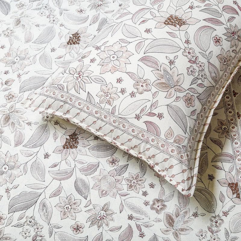 Buy Zabini Zoe Bedsheet - Brown at Vaaree online | Beautiful Bedsheets to choose from