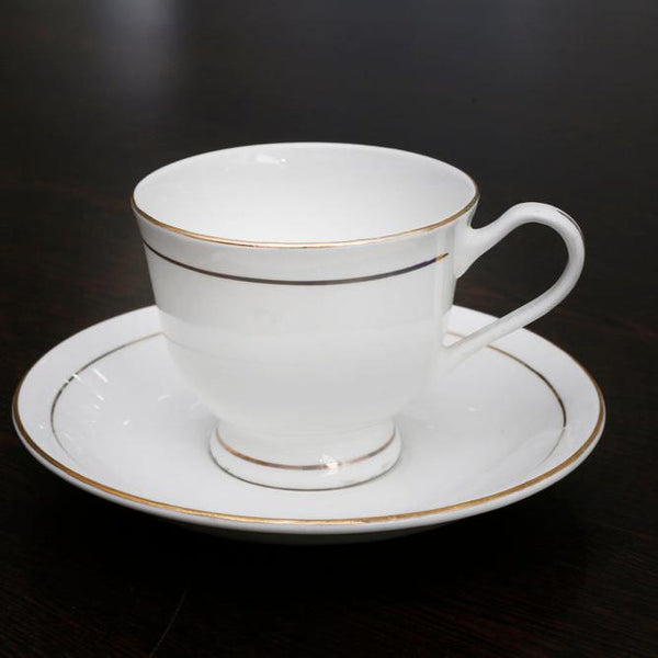 Tea Cup & Saucer - Loki Cup & Saucer (125 ML) - Twelve Piece Set