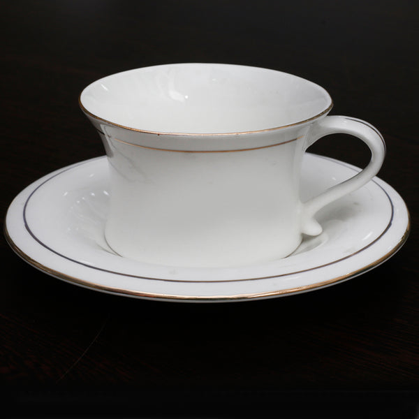 Tea Cup & Saucer - Summer Cup & Saucer (125 ML) - Twelve Piece Set