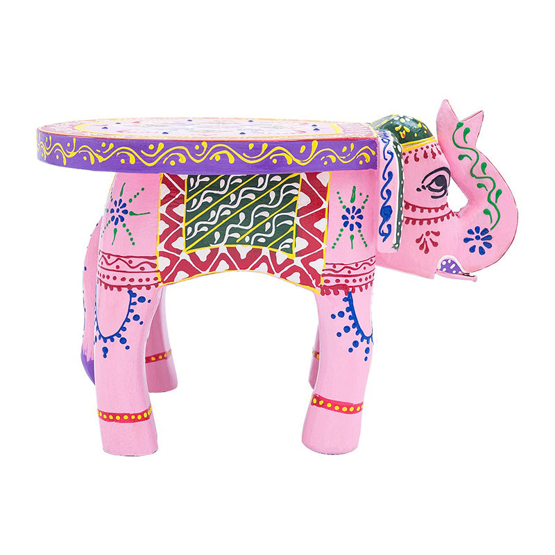 Showpieces - Handcrafted Wooden Elephant Showpiece