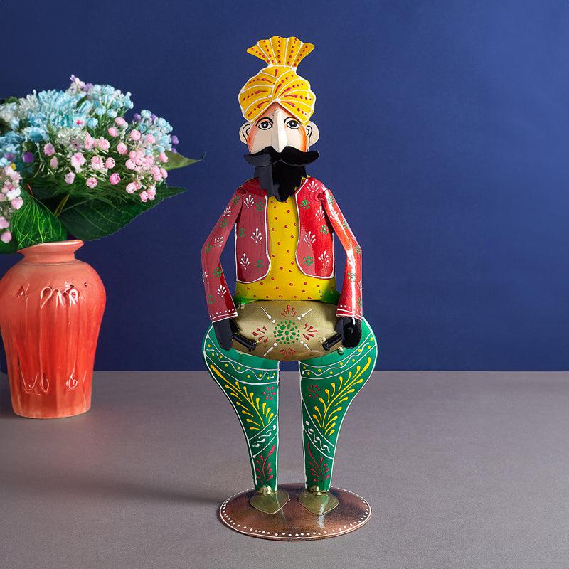 Buy Sardar Folk Musician Decorative Showpiece Showpiece from Vaaree