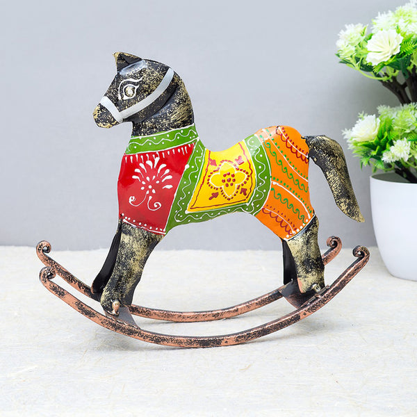 Showpieces - Rocking Horse Ethnic Showpiece