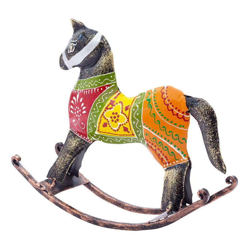 Buy Rocking Horse Ethnic Showpiece Showpieces from Vaaree