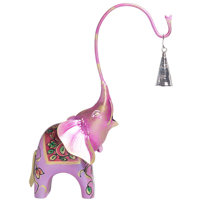 Buy Handpainted Haathi Showpiece - Pink Showpieces from Vaaree