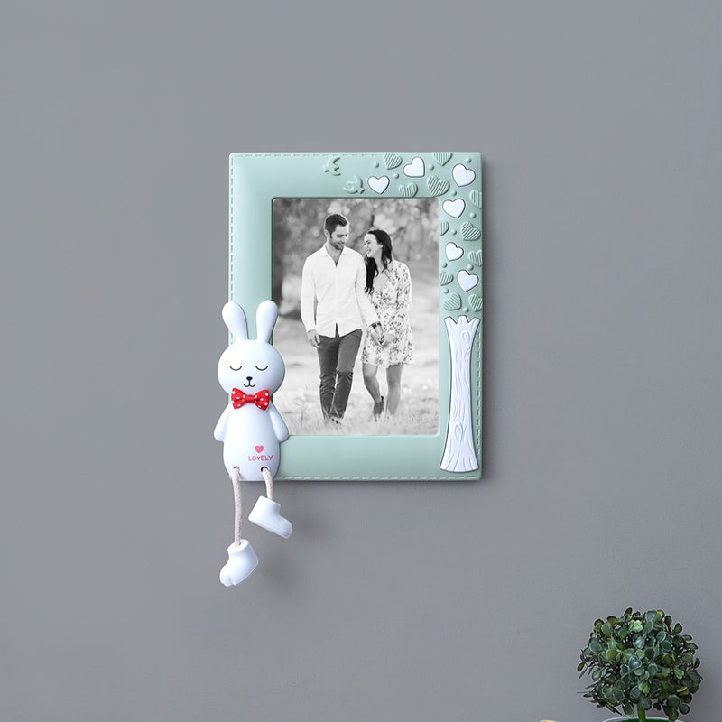 Buy Atura Sea Green Bunny Photo Frame Photo Frames from Vaaree