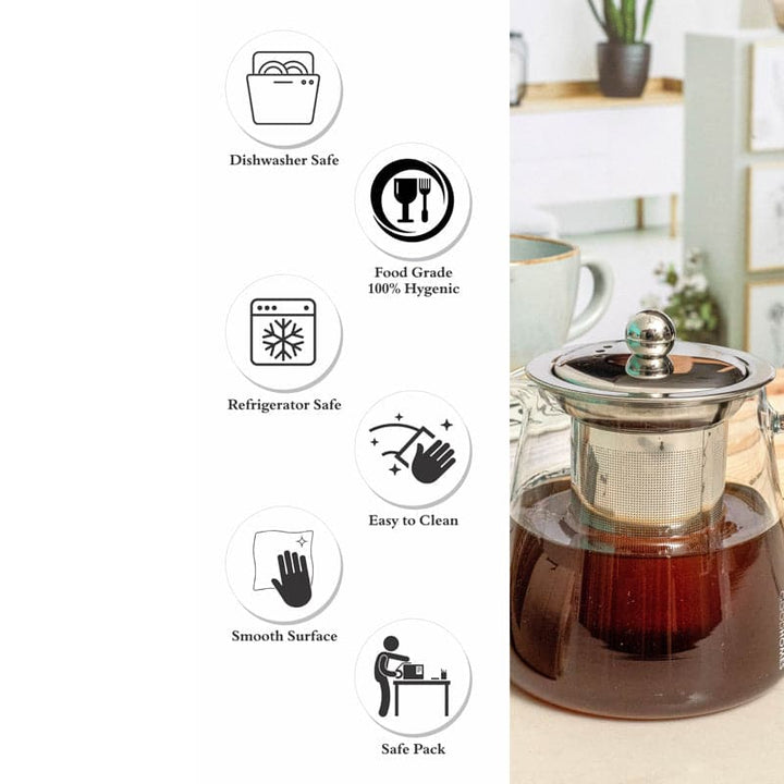 Buy Ketty Tea Pot (500ml) at Vaaree online | Beautiful Tea Pot to choose from
