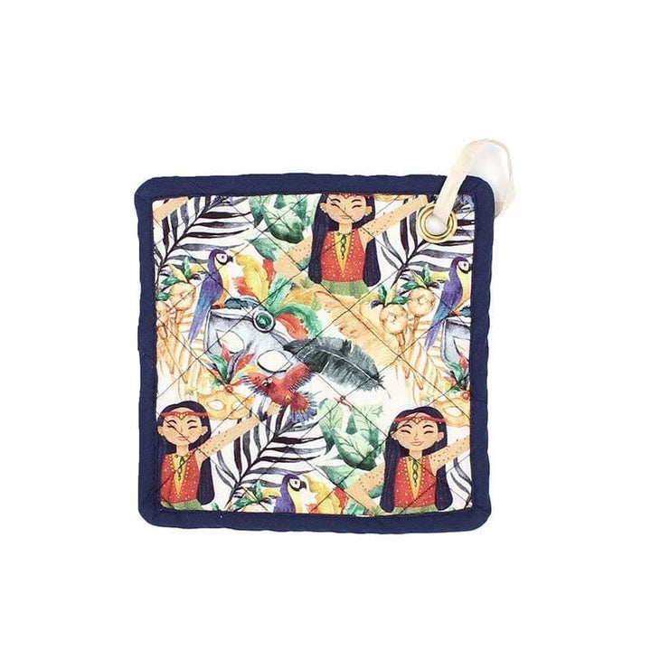 Buy Tribal Fringe Kitchen Gift Box - Set Of Four at Vaaree online | Beautiful Gift Box to choose from