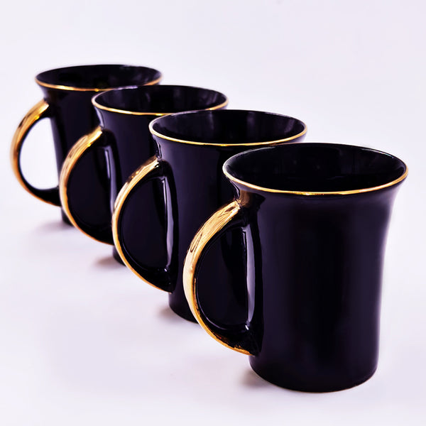 Mug & Tea Cup - Dax Dome Mug (250 ML) - Set Of Four