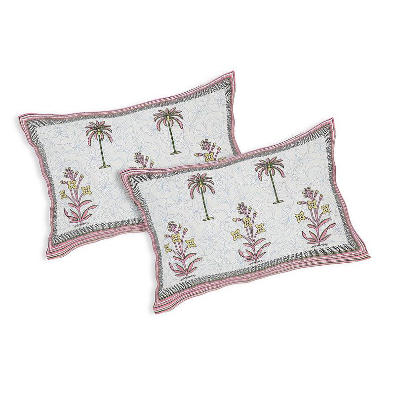 Buy Achyuta Floral Bedsheet - Pink Bedsheets from Vaaree