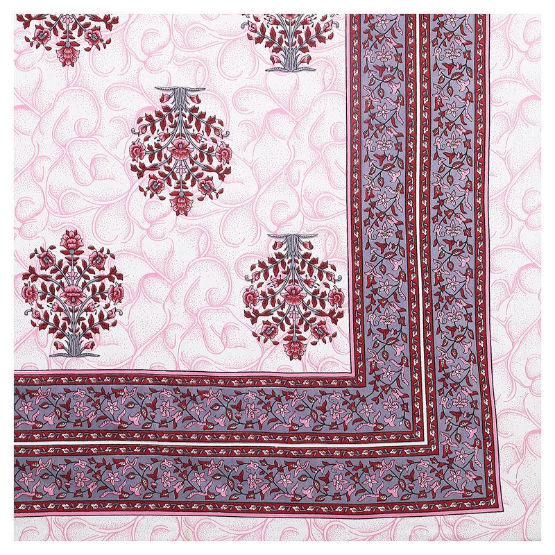 Buy Anant Floral Bedsheet - Pink Bedsheets from Vaaree