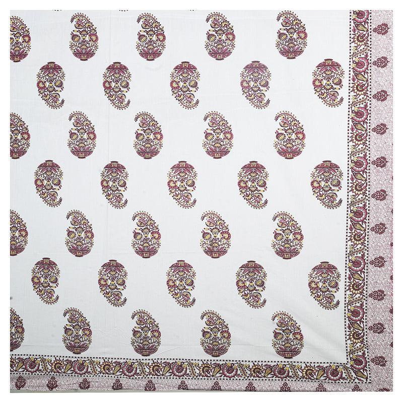 Buy Devadhi Ethnic Bedsheet - Pink Bedsheets from Vaaree