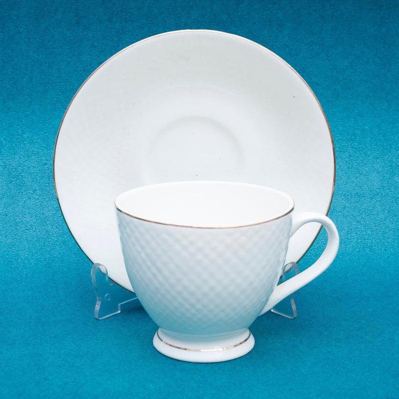 Buy Kai Cup & Saucer (300 ML) - Twelve Piece Set Tea Cup & Saucer from Vaaree