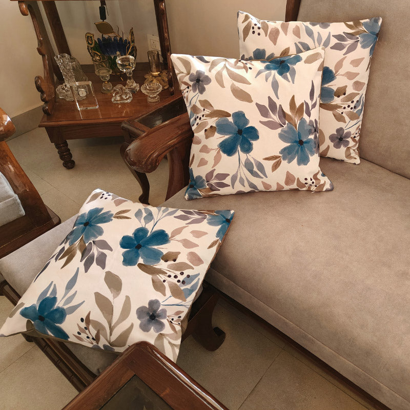 Buy Reixa Bloom Cushion Cover - Set Of Five Cushion Cover Sets from Vaaree