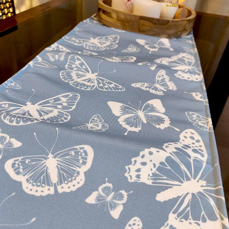 Buy Pastel Butterfly Garden Table Runner Table Runner from Vaaree