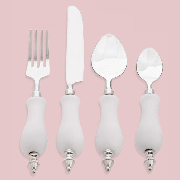 Coover Cutlery (White) - Set Of Sixteen