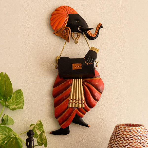 Wall Accents - Vinayaka Sangeeth Harmonium Religious Wall Accent