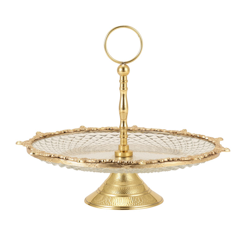 Buy Crystal Norma Cake Stand Cake Stand from Vaaree