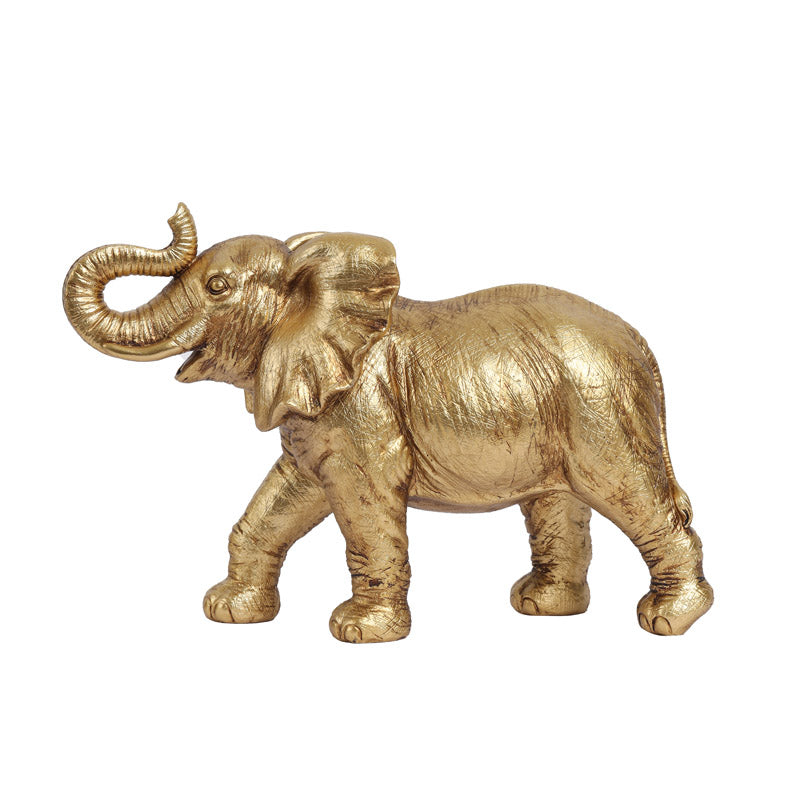 Buy Golden Gaja Showpiece Showpieces from Vaaree