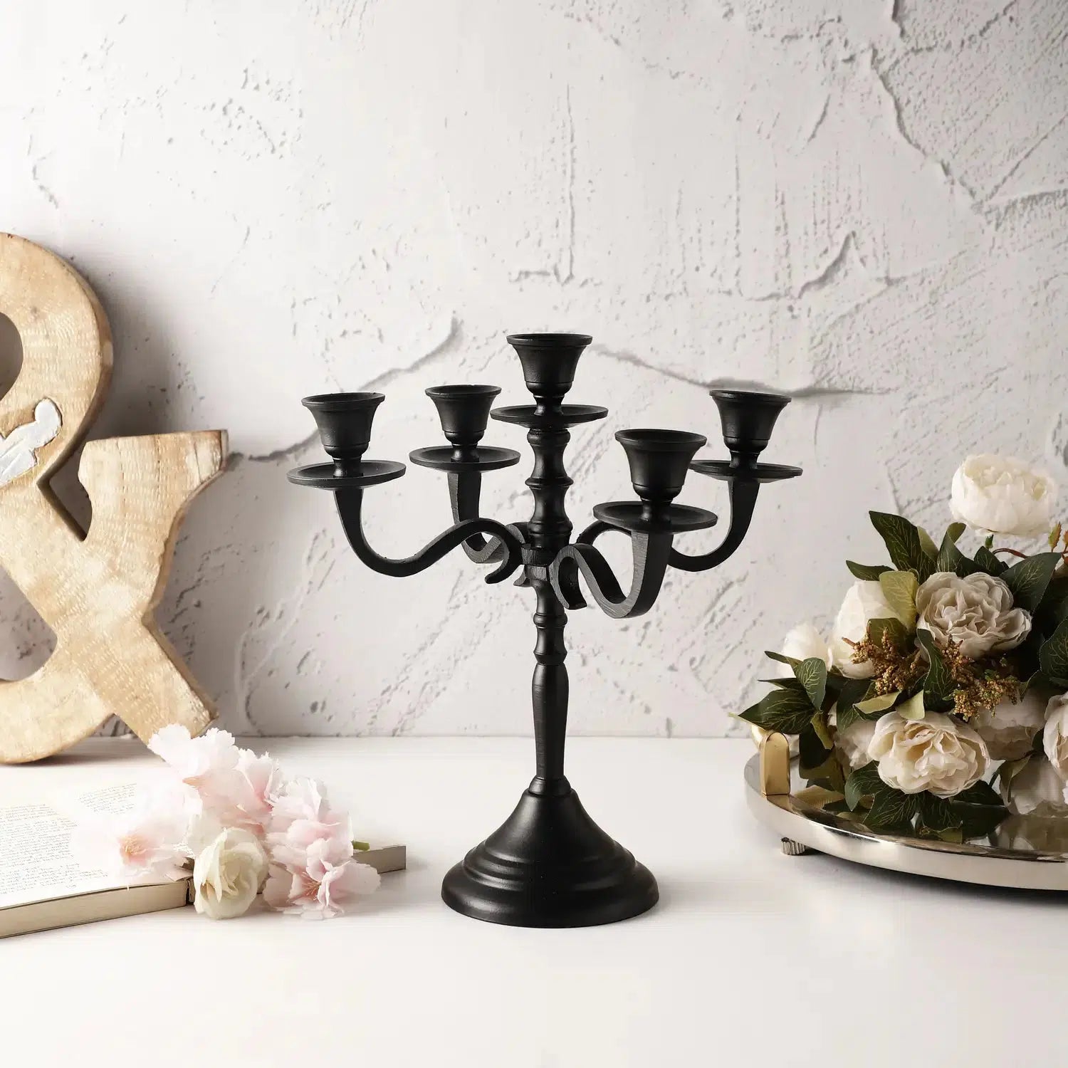 Buy Bliar Candle Holder - Black Candle Holders from Vaaree