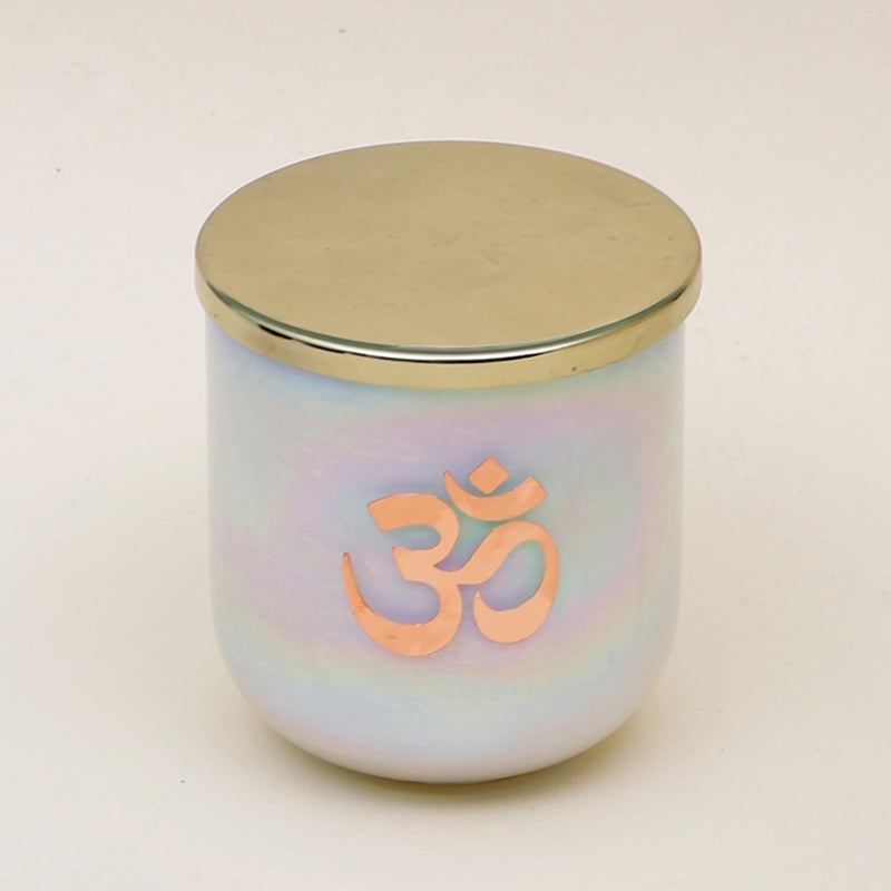 Buy Om Light Mogra Scented Candle Candles from Vaaree