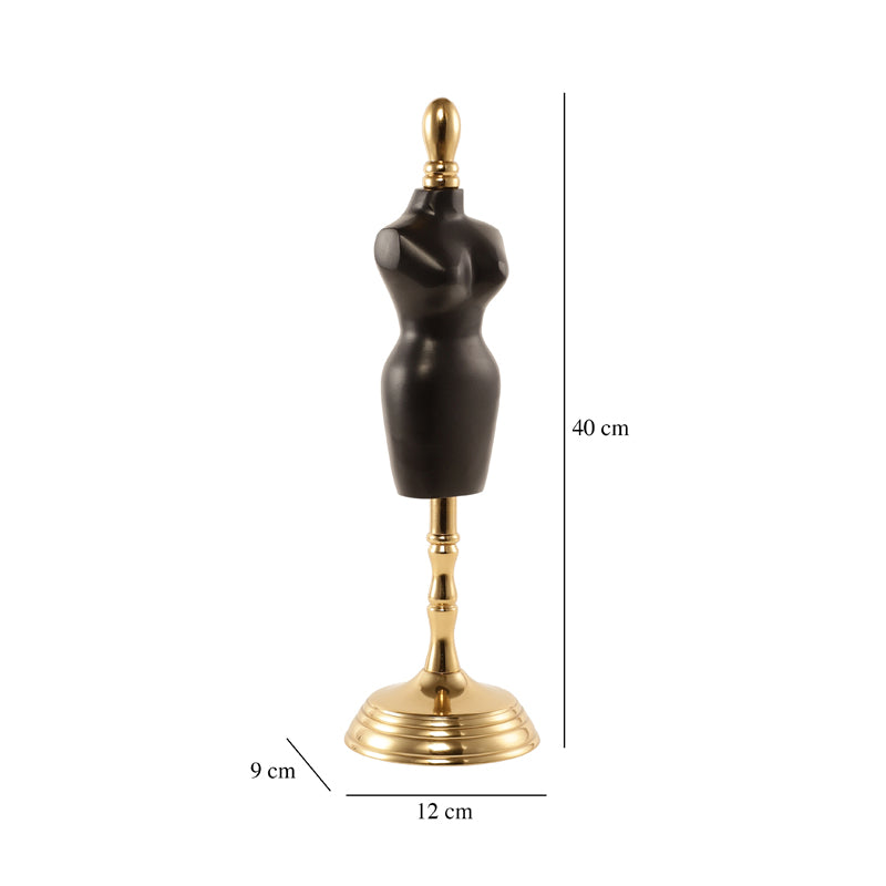 Buy Mini Mannequin Showpiece - Black Showpieces from Vaaree