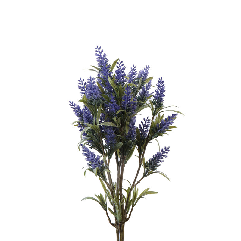 Buy Faux Realistic Lavender Flower Stick (Purple) - Set Of Three Artificial Flowers from Vaaree