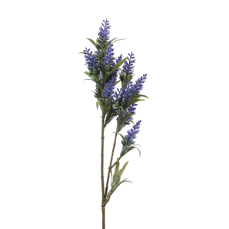 Buy Faux Realistic Lavender Flower Stick (Purple) - Set Of Three Artificial Flowers from Vaaree