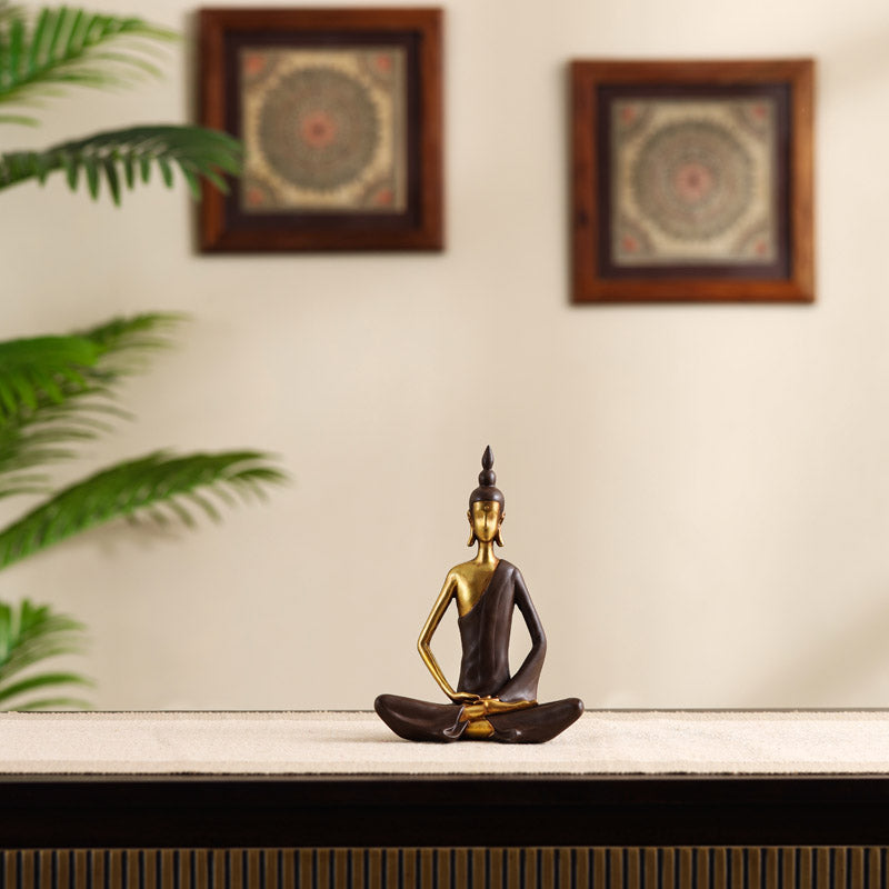 Buy Meditating Buddha Harmony Showpiece Showpieces from Vaaree