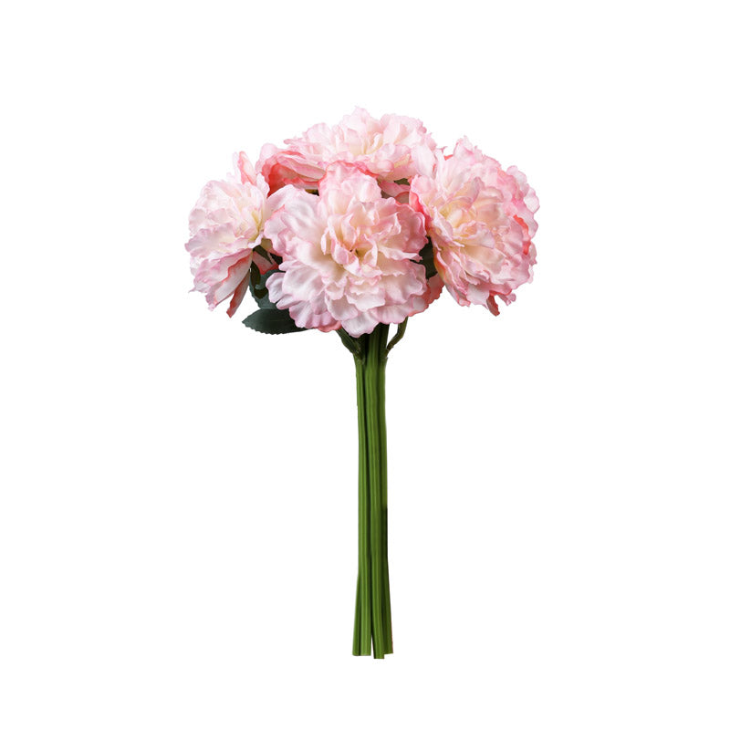 Buy Faux Realistic Peony Flower Bouquet (Baby Pink) - Set Of Two Artificial Flowers from Vaaree