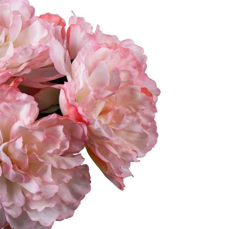 Buy Faux Realistic Peony Flower Bouquet (Baby Pink) - Set Of Two Artificial Flowers from Vaaree