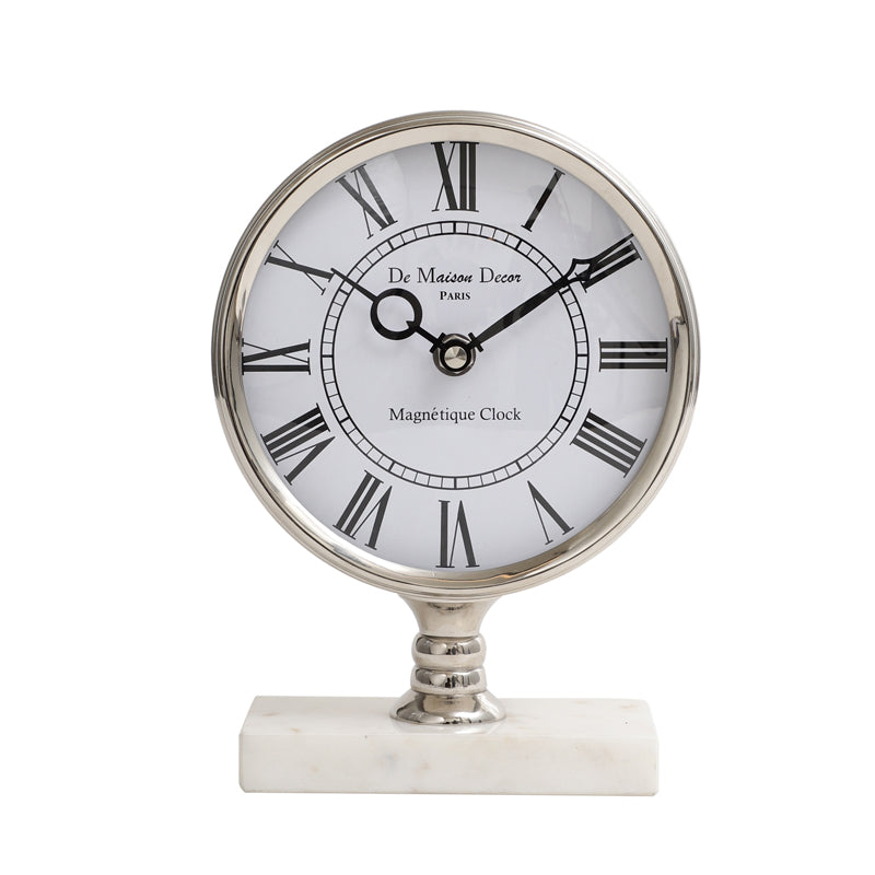 Table Clock - Nexo Table Clock - Silver