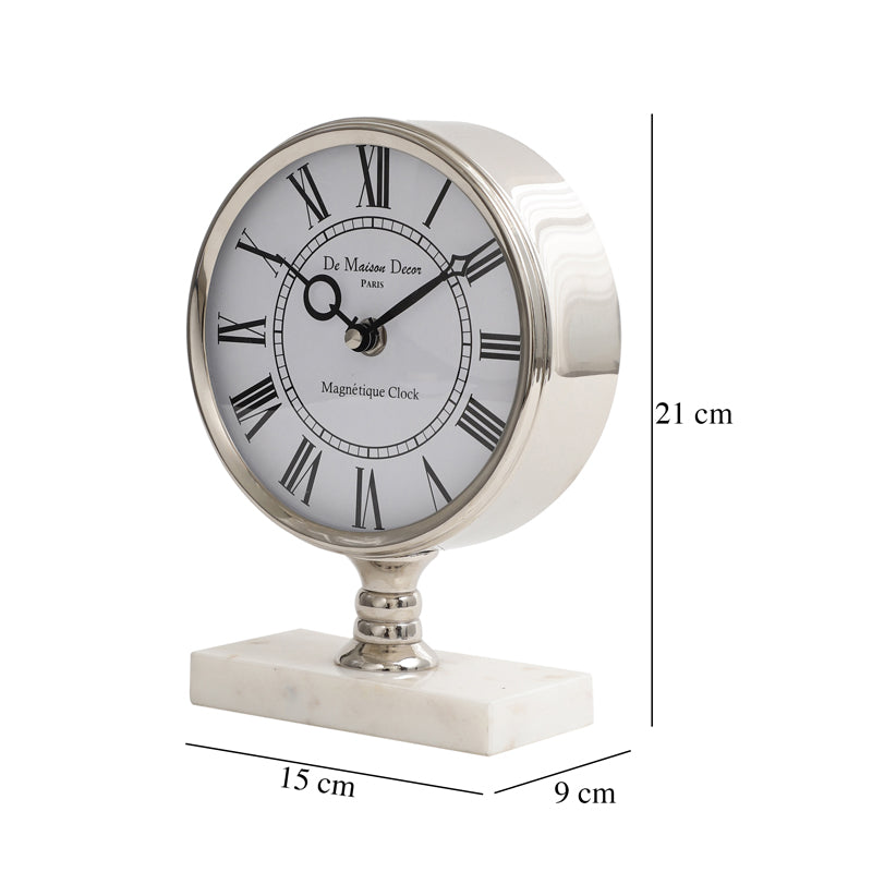 Table Clock - Nexo Table Clock - Silver