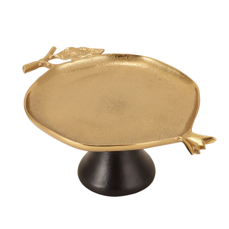 Cake Stand - Pomegranate Sweet Cake Stand - Black & Gold