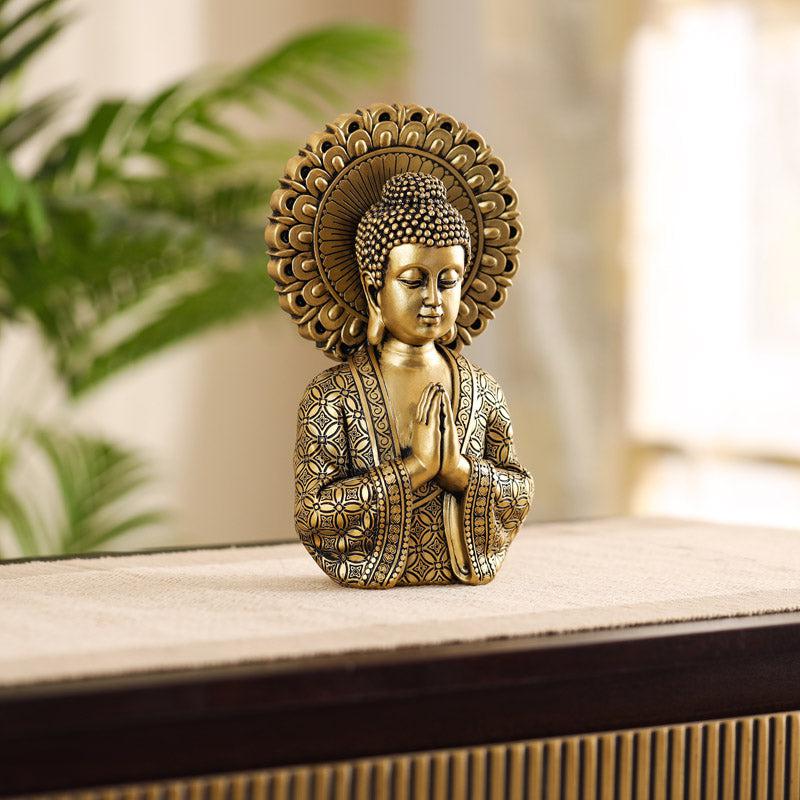 Buy Buddha Divine Aura Showpiece Showpieces from Vaaree