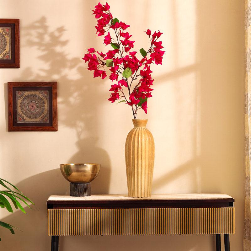 Buy Faux Realistic Bougainvillea Flower Stick - Pink Artificial Flowers from Vaaree