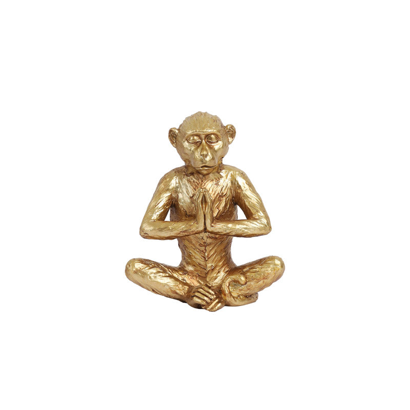 Buy Meditating Monkey Showpiece Showpieces from Vaaree