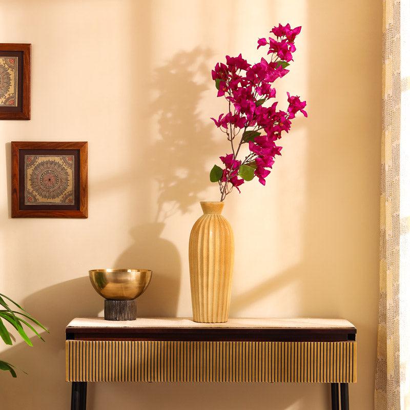 Buy Faux Realistic Bougainvillea Flower Stick - Purple Artificial Flowers from Vaaree