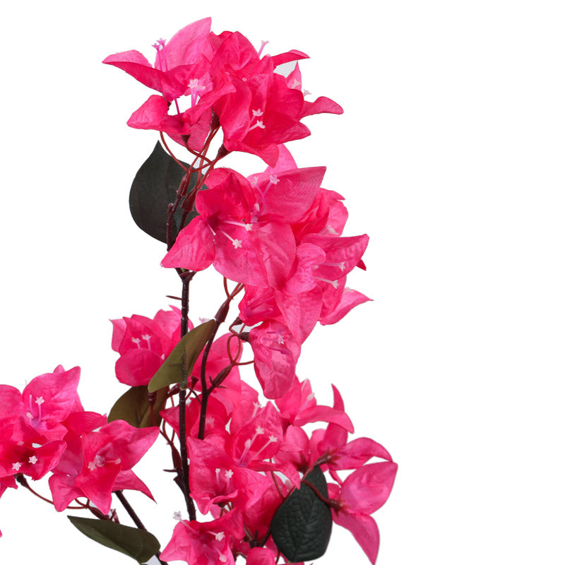 Buy Faux Realistic Bougainvillea Flower Stick (Pink) - Set Of Three Artificial Flowers from Vaaree