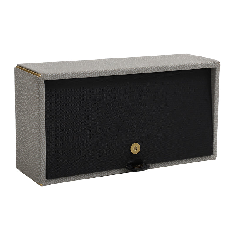 Buy Meho Leather Tissue Box - Grey Tissue Holder from Vaaree