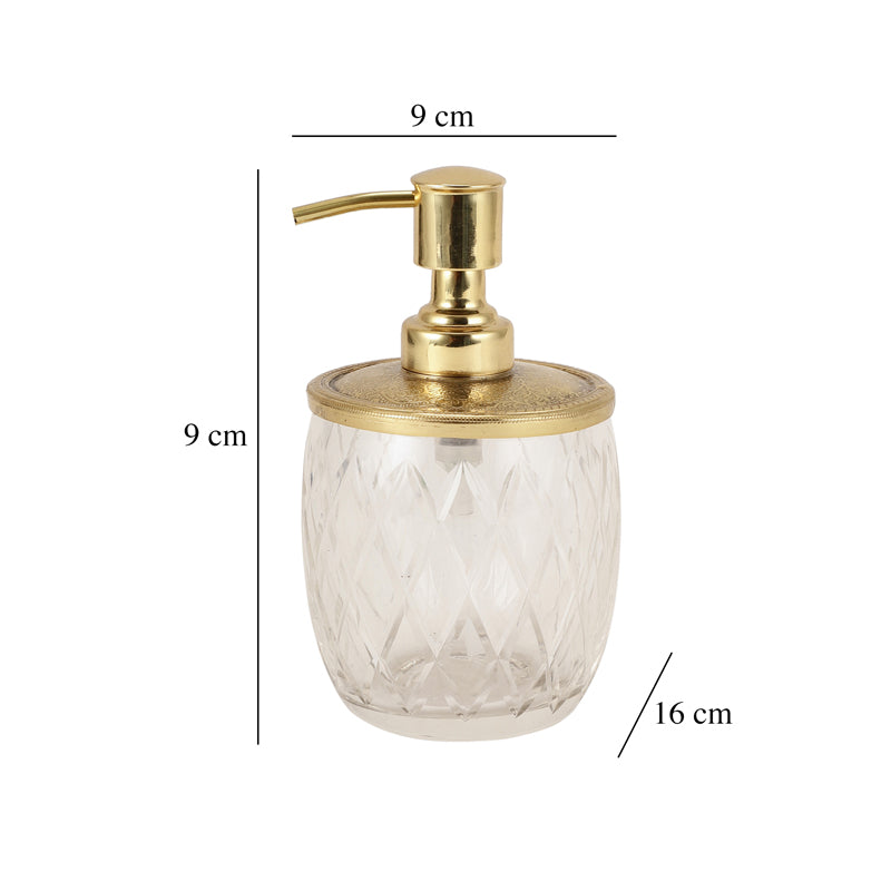 Buy Viara Diamond Sopa Dispenser - Gold Accessories & Sets from Vaaree