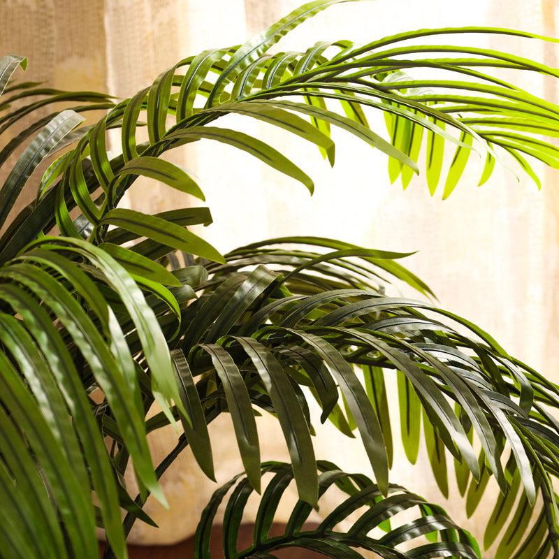 Buy Artifiical Areca Palm Plant With Pot - 3 Feet Artificial Plants from Vaaree