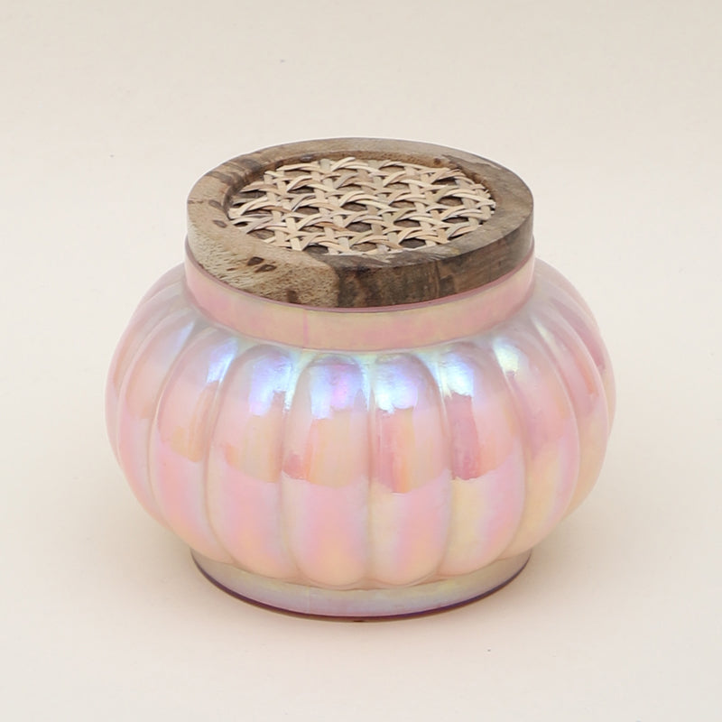 Buy Lustre Tropical Lily Scented Candle Jar (Pink) - Small Candles from Vaaree