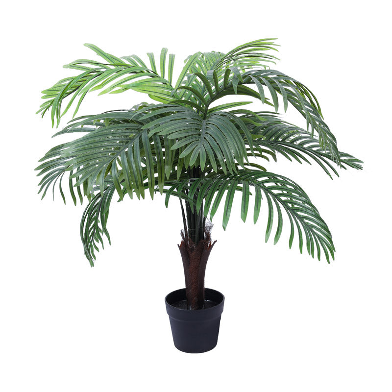 Buy Artifiical Areca Palm Plant With Pot - 3 Feet Artificial Plants from Vaaree