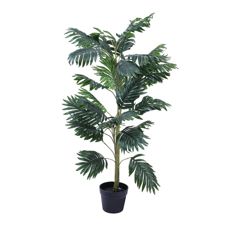 Buy Faux Areca Palm Plant With Pot - 3.9 Feet Artificial Plants from Vaaree