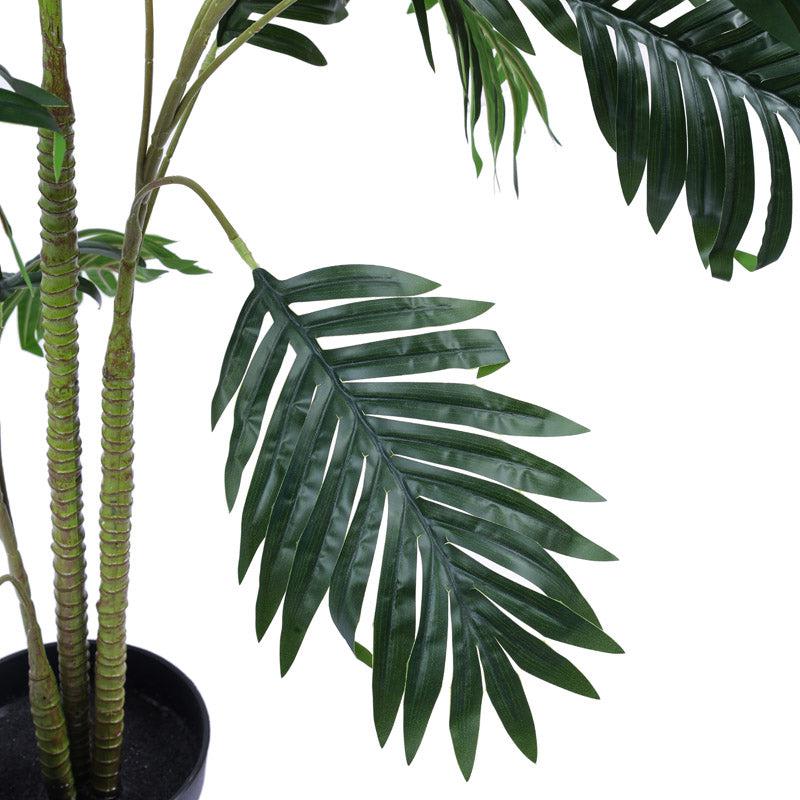 Buy Faux Areca Palm Plant With Pot - 3.9 Feet Artificial Plants from Vaaree